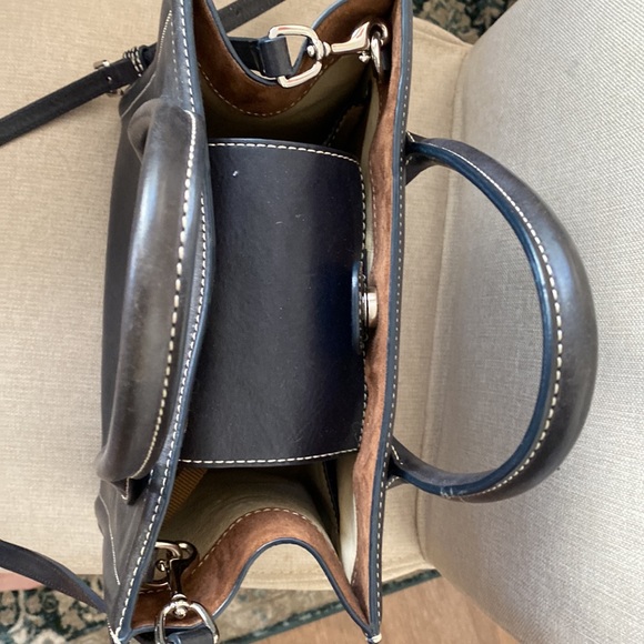 Dooney & Bourke Navy Handbag - Picture 4 of 10